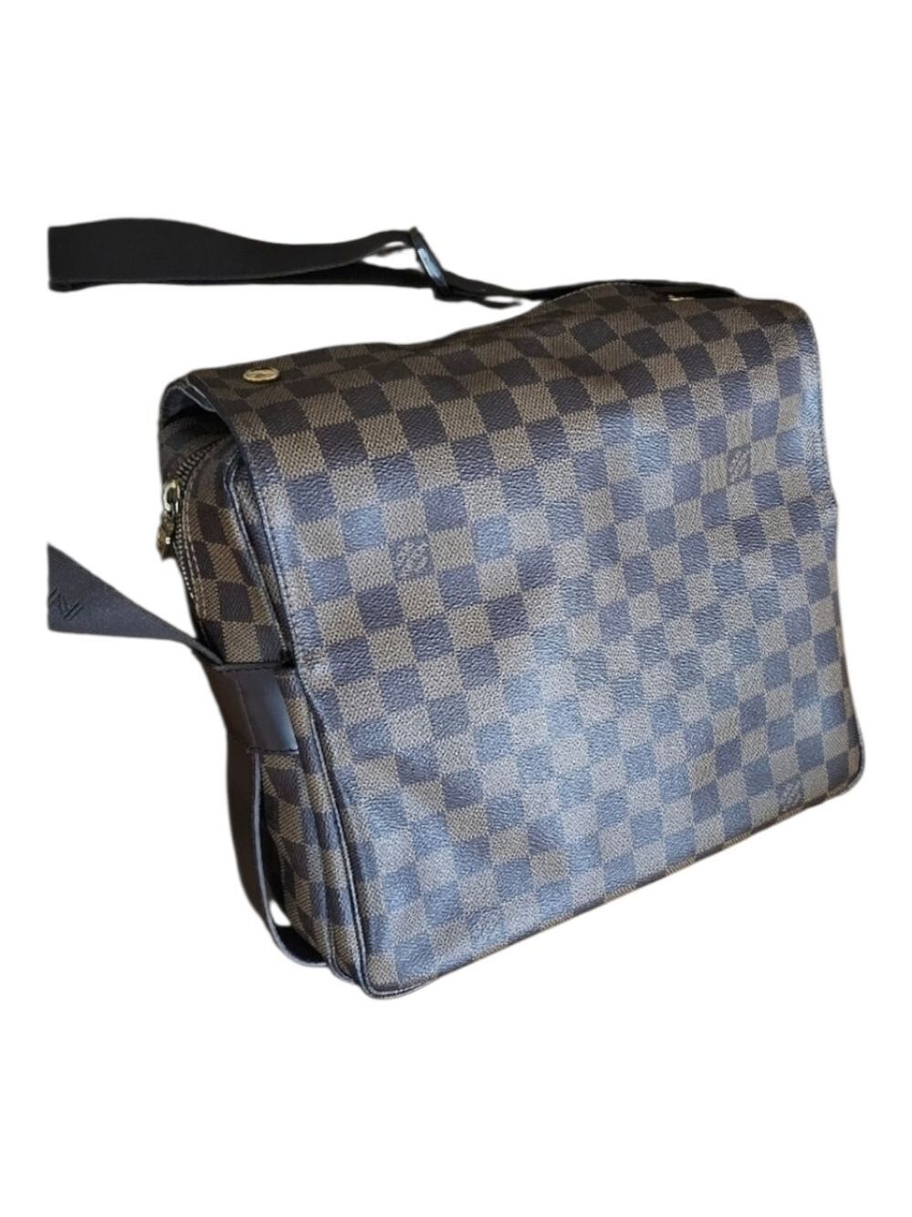Louis Vuitton Naviglio Damier Ebene Messenger Bag